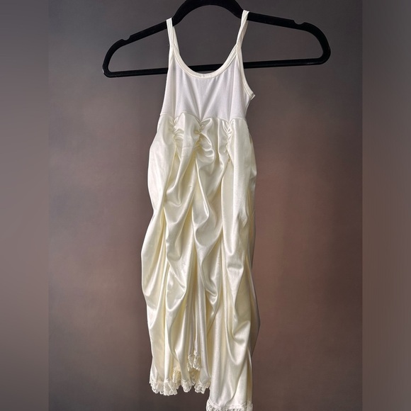 Dollcake Other - White silk kids dress formal #B3